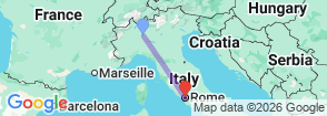 Tour route map