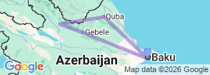 Tour route map