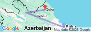 Tour route map