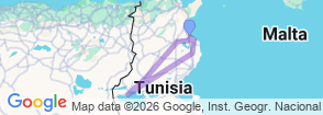 Tour route map