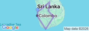 Tour route map