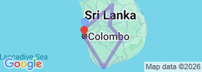 Tour route map