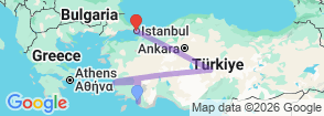 Tour route map