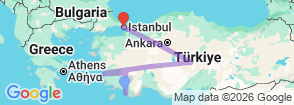 Tour route map