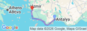 Tour route map