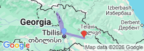Tour route map