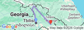 Tour route map