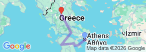 Tour route map