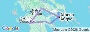 Tour route map