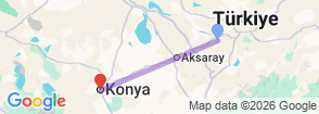 Tour route map