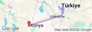 Tour route map