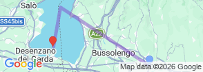 Tour route map