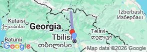 Tour route map
