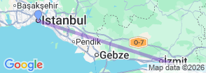 Tour route map