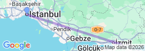 Tour route map