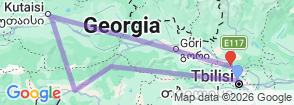 Tour route map