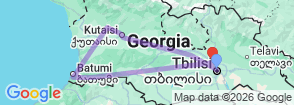 Tour route map