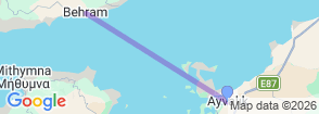 Tour route map