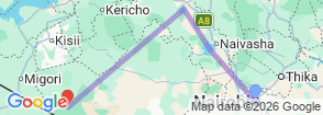 Tour route map