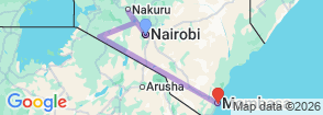 Tour route map