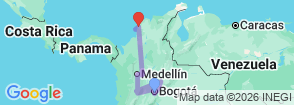 Tour route map