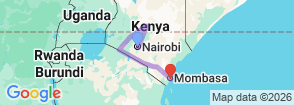 Tour route map