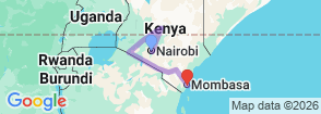 Tour route map