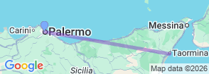 Tour route map