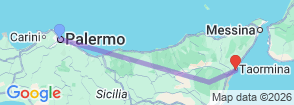 Tour route map