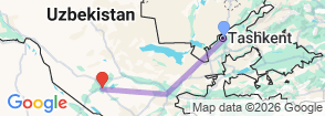 Tour route map
