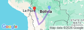 Tour route map