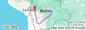 Tour route map