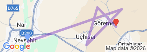 Tour route map