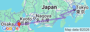 Tour route map