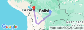 Tour route map