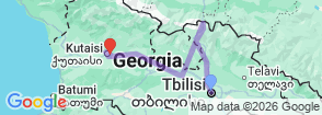Tour route map