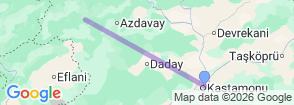 Tour route map