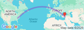 Tour route map