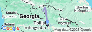 Tour route map