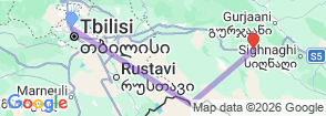 Tour route map