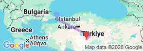 Tour route map