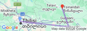 Tour route map