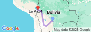 Tour route map