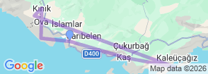 Tour route map