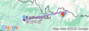 Tour route map