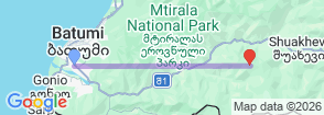 Tour route map