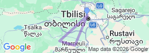 Tour route map