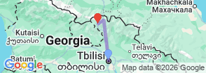 Tour route map