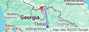 Tour route map