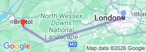 Tour route map